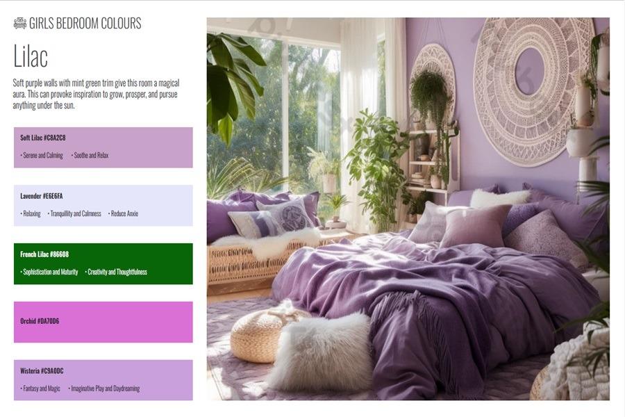 Introduce a calming color‍ palette for a serene teen bedroom atmosphere