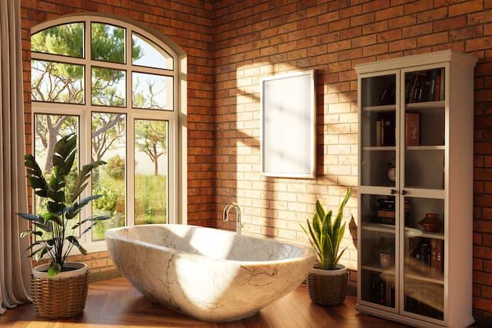 Choose‌ a statement bathtub to become the centerpiece of your oasis