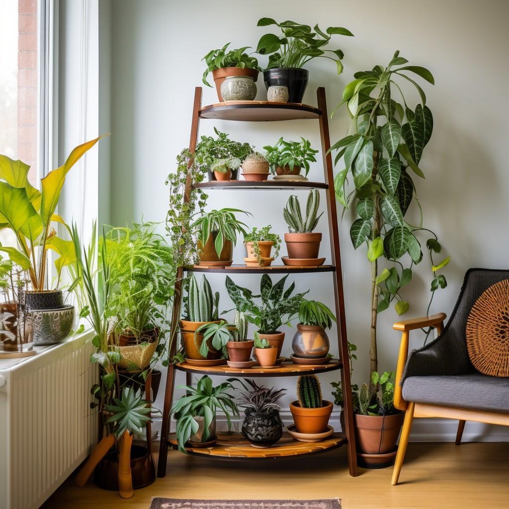 Fill ⁤the space with houseplants for vibrancy