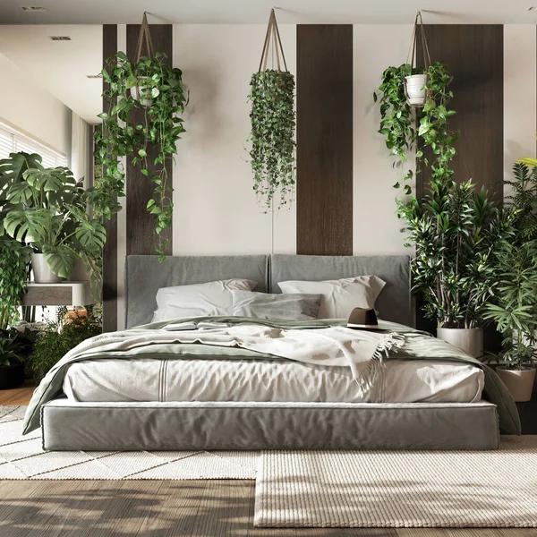 Include​ plants to⁤ enhance⁣ freshness in your⁣ minimalist bedroom