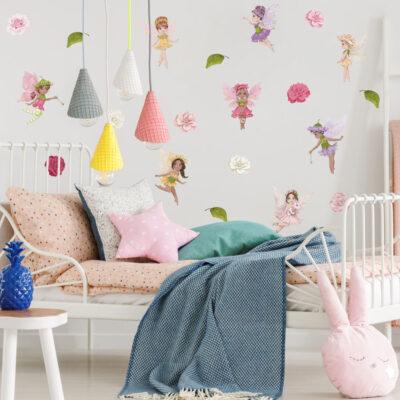 Whimsical wall decals bring charm to your Nursery Nook