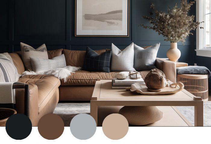 Choose a muted, ‌earthy color palette to enhance your Earthy Living Room vibes