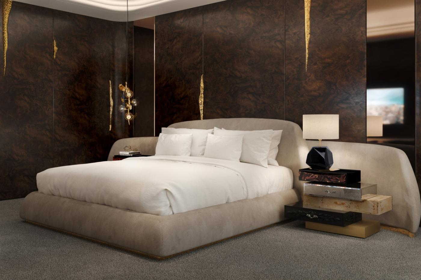 Bedroom Trend: Add velvet accents for luxury and ‍texture