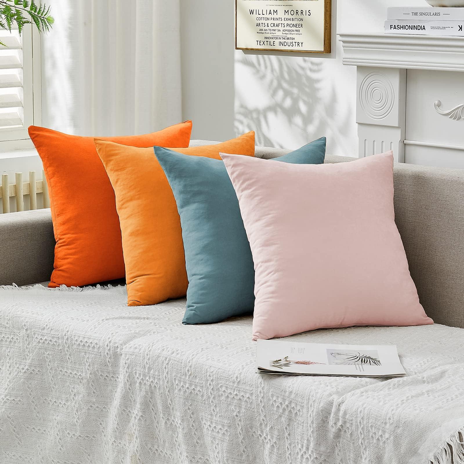 Add a pop of color with throw⁤ pillows in your living room