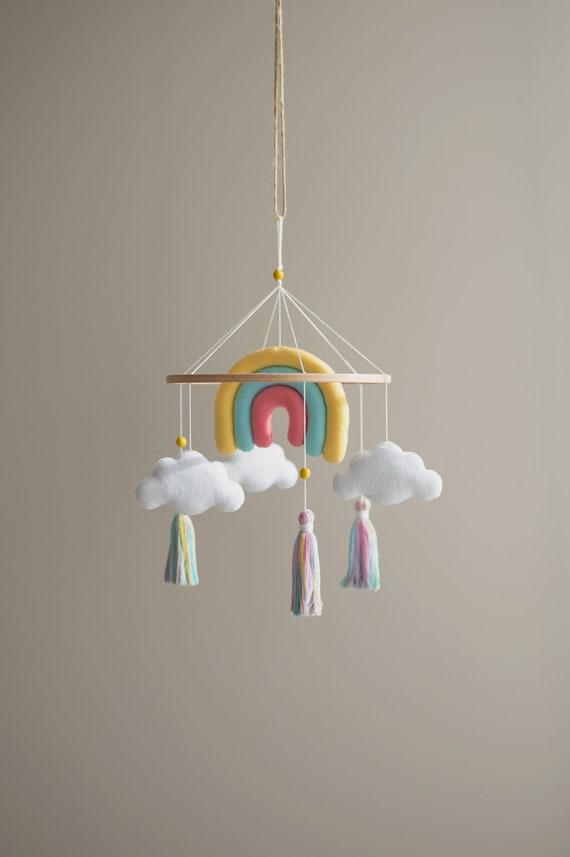 A whimsical mobile to captivate little ones in your nursery nook