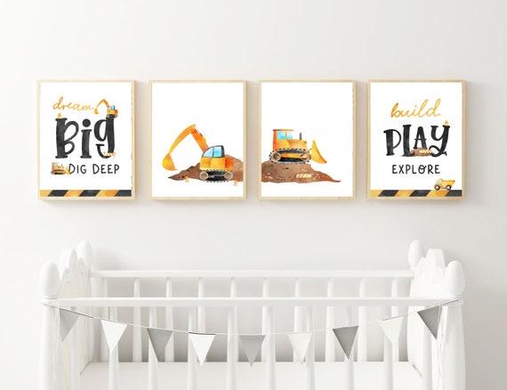 Construction Zone: Create a Boy Nursery Inspired by Digging and Building