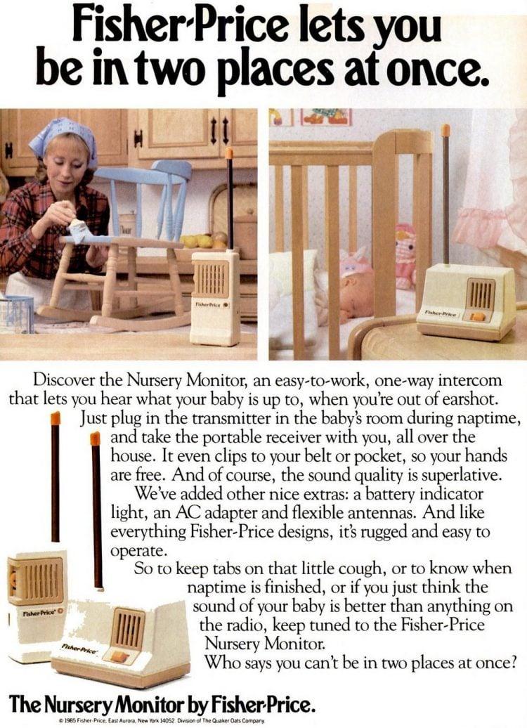 Vintage-inspired baby monitor for style‍ in your nursery nook