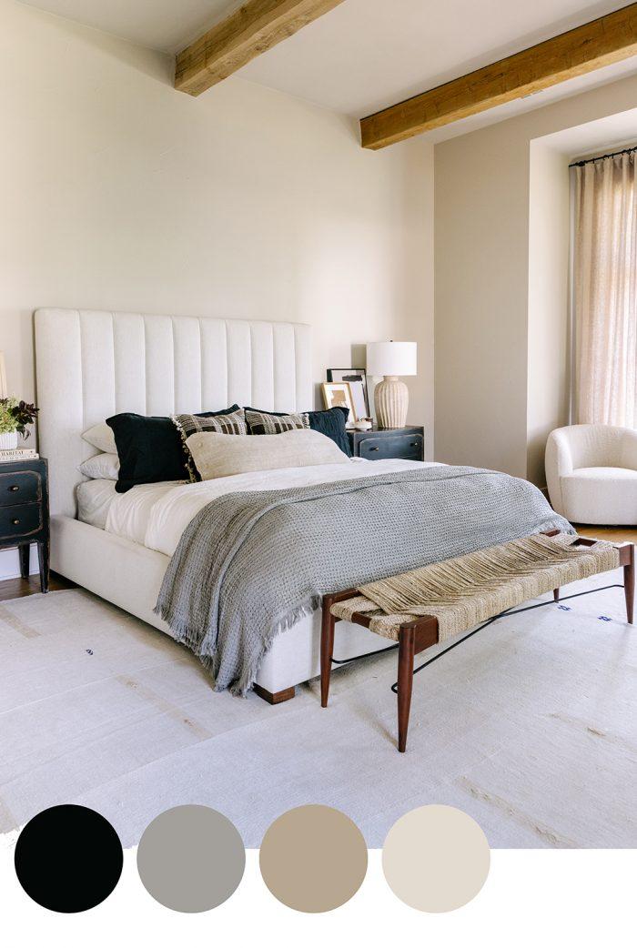 Embrace ⁣a ⁤neutral color ‌palette for a serene minimalist bedroom