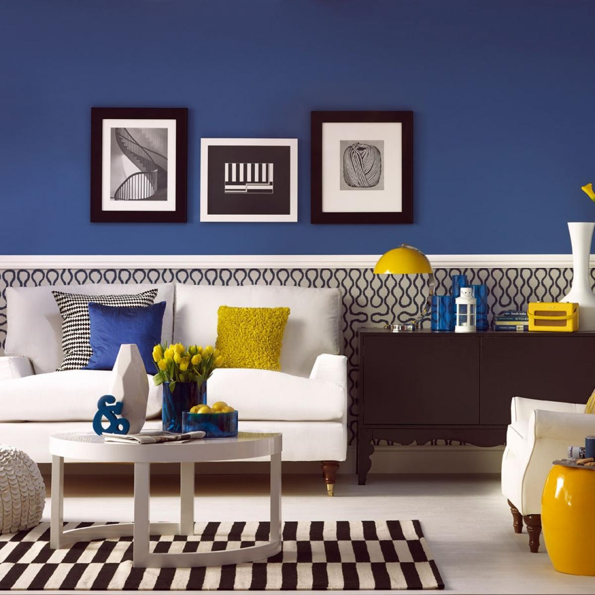 Embrace bold colors to energize your living rooms atmosphere and style