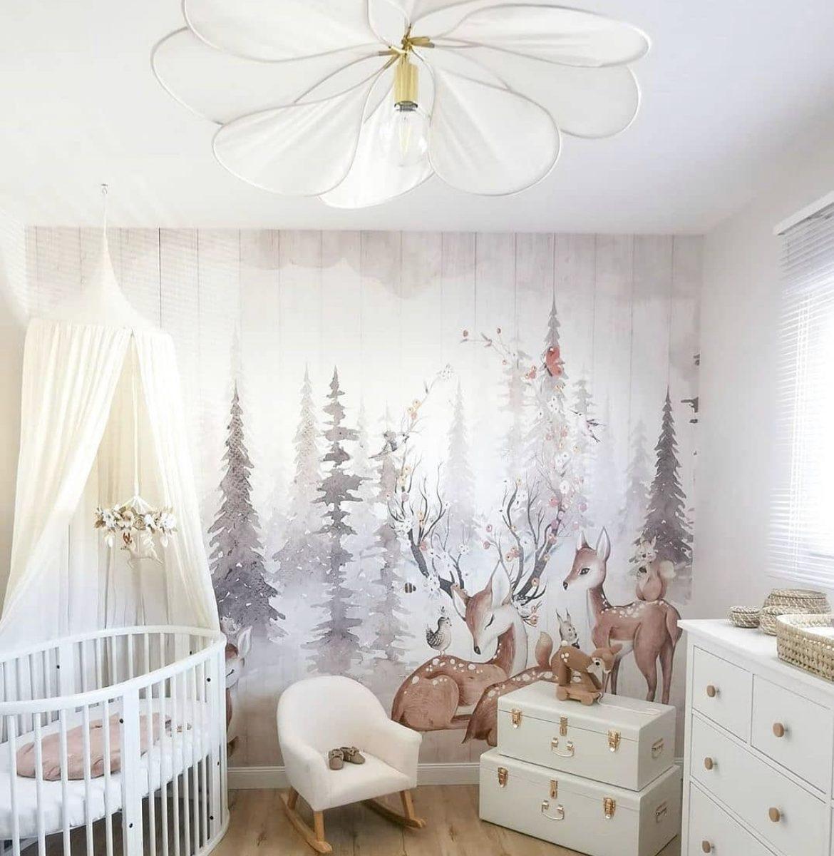 Woodland⁤ Boy Nursery featuring forest animals and nature-inspired colors for cozy vibes