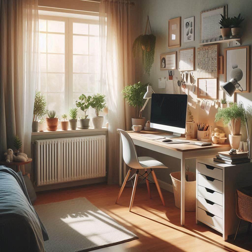 Incorporate⁤ a minimalist workspace to blend functionality in your Minimalist​ Bedroom