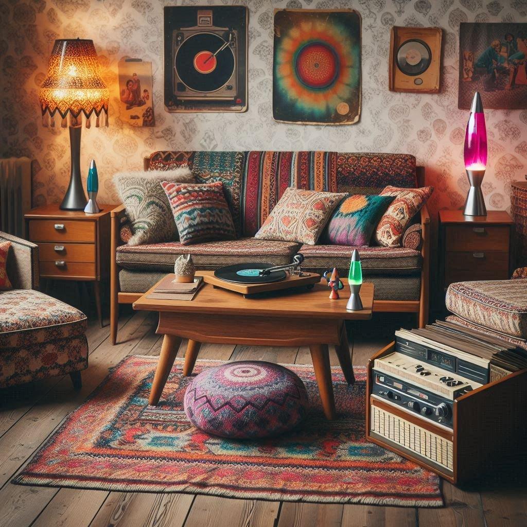 Vintage Finds: Incorporate retro elements for a charming living room‌ vibe