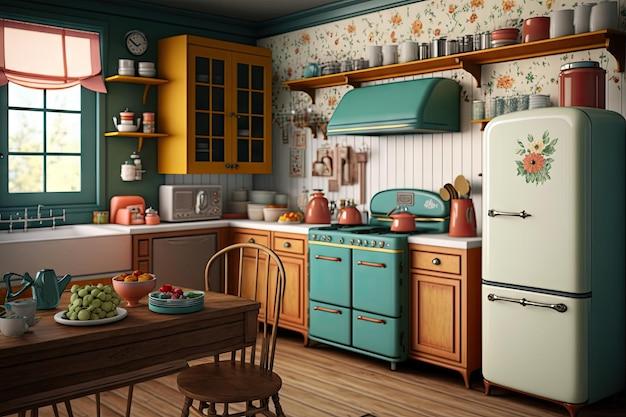 Vintage-style appliances that combine functionality with a nostalgic vibe in your farmhouse kitchen