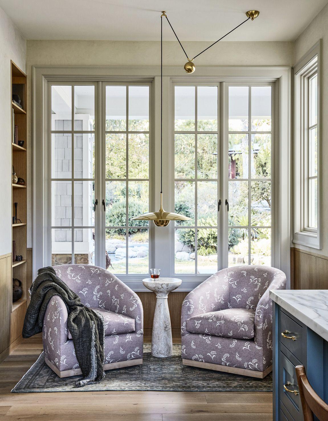 A cozy reading nook redefines your Living Room as a relaxation haven