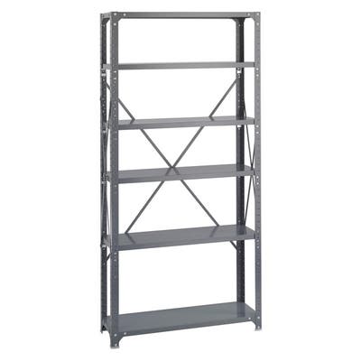 Shop Safco 6-shelf 36-inch Wide x 12-inch Deep x 72-inch High .