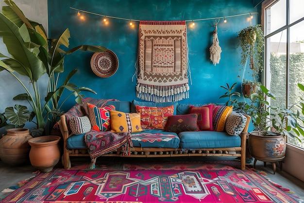 Mix and match patterns​ for a playful⁤ aesthetic⁢ in ⁢your Boho​ Living‍ Room