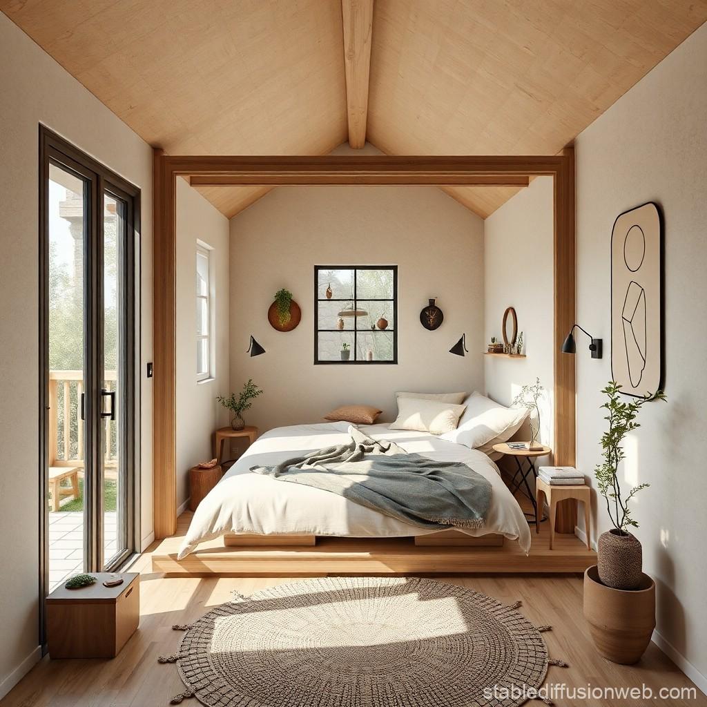 Incorporate natural light to enhance your minimalist bedrooms‌ serenity