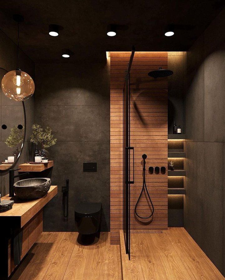 Change the entire decor with amazing
  bathrooms designs