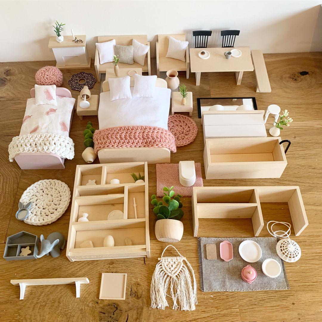 Dolls house furniture-Buy a unique gift
for your little princess