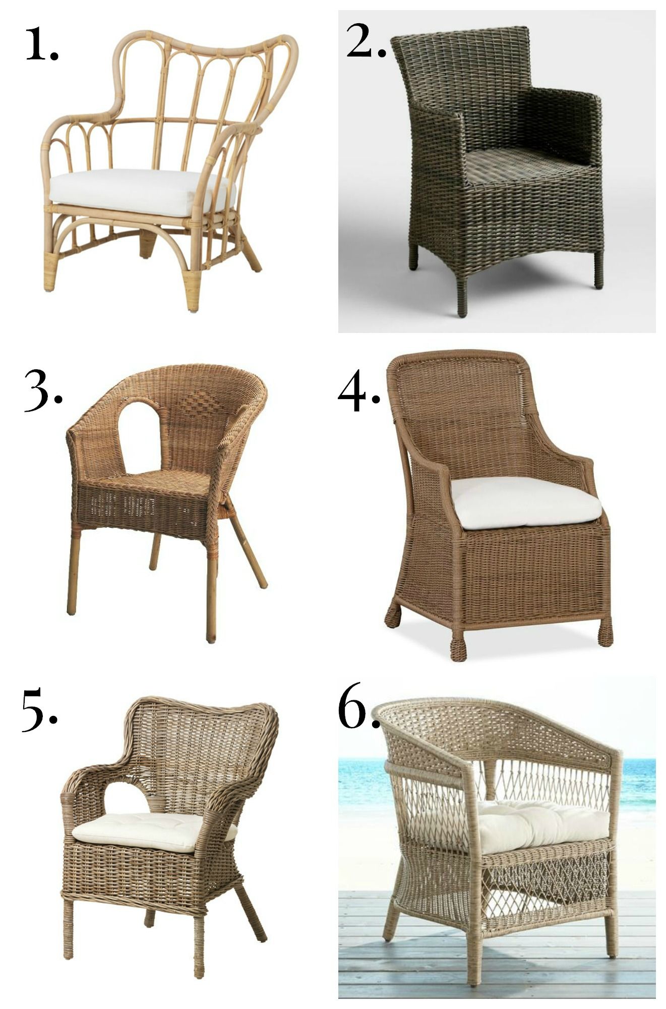 Get completely rested and relaxed with
wicker chairs