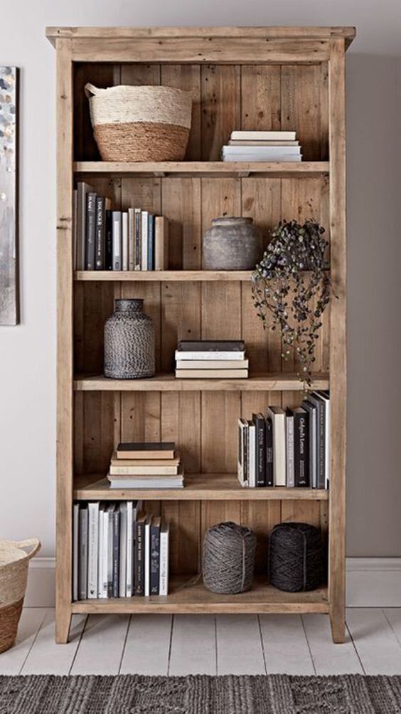 Gorgeous wood bookcase