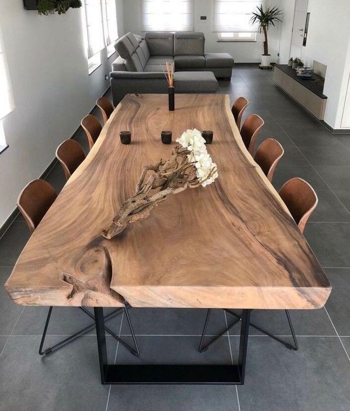 The Beauty of Live Edge Dining Tables