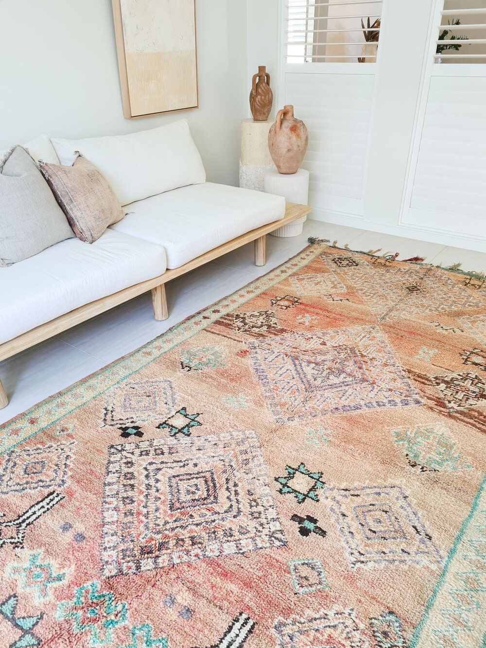 Enthnic style: moroccan rugs