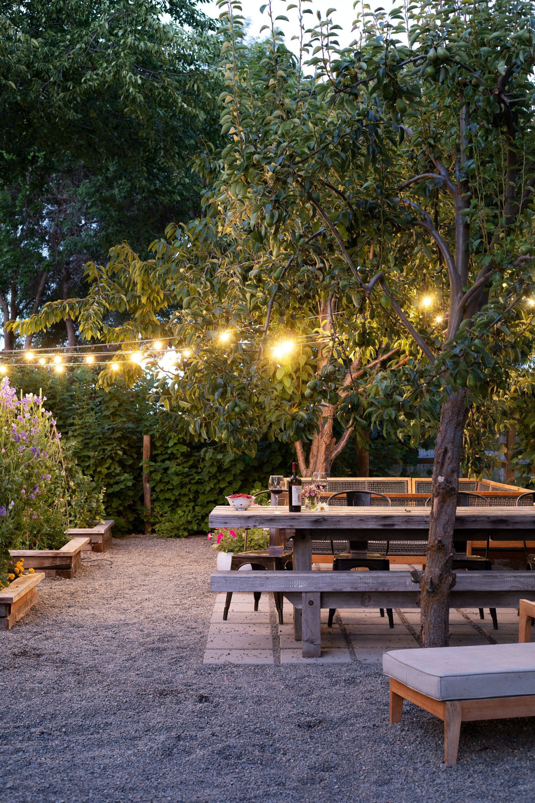 Create a cozy and comfortable area in the
  outdoor living of the house