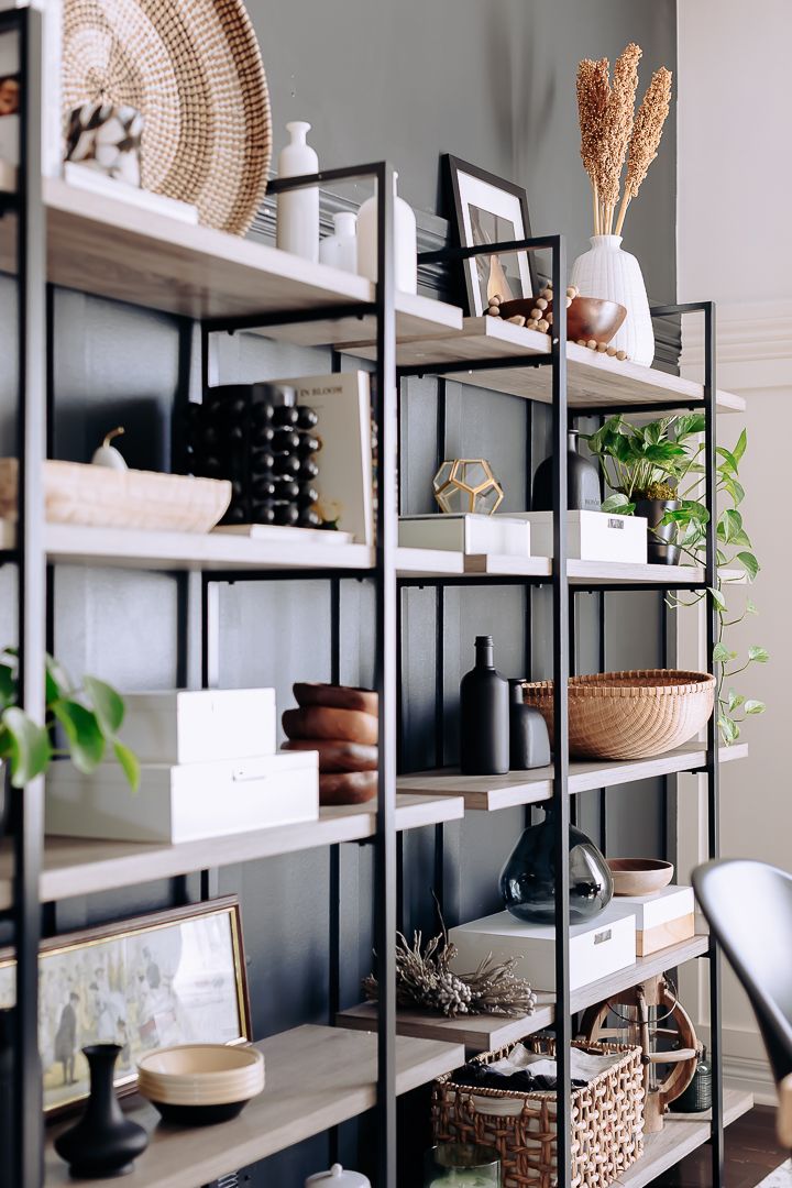 Add more space in your room with shelving
  units