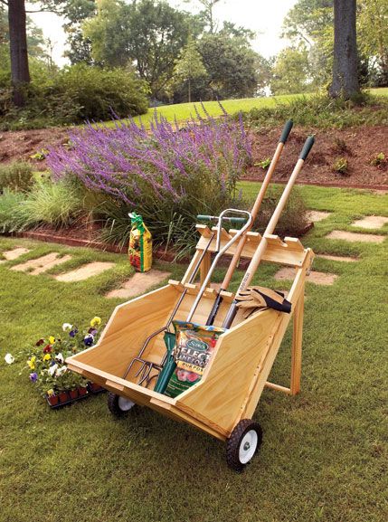Garden carts make gardening easier