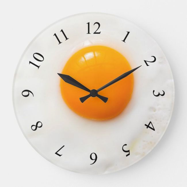 Keep time under your control while
cooking: kitchen wall clocks