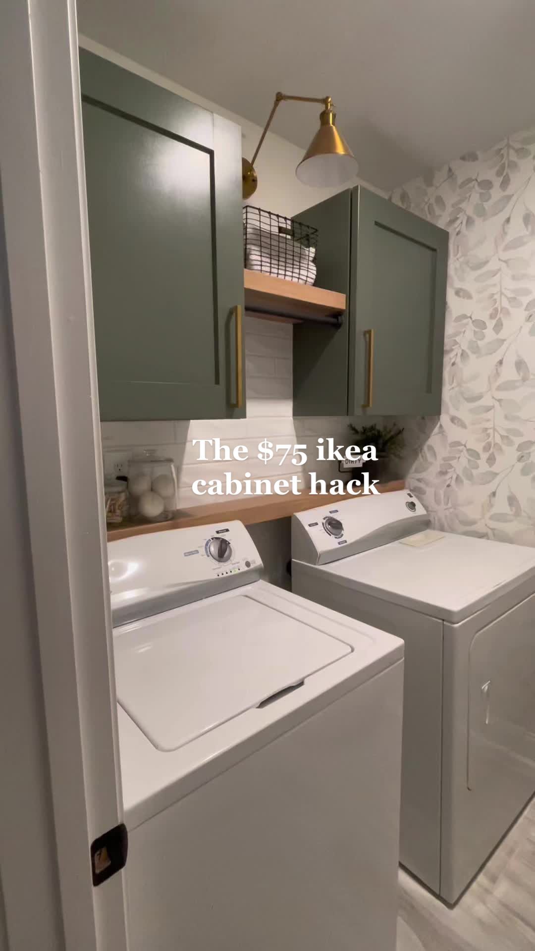Cabinets for the laundry room