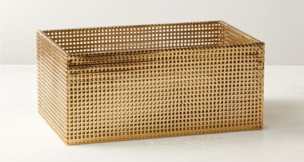 Decorative Metal Storage Bins – decorafit.com