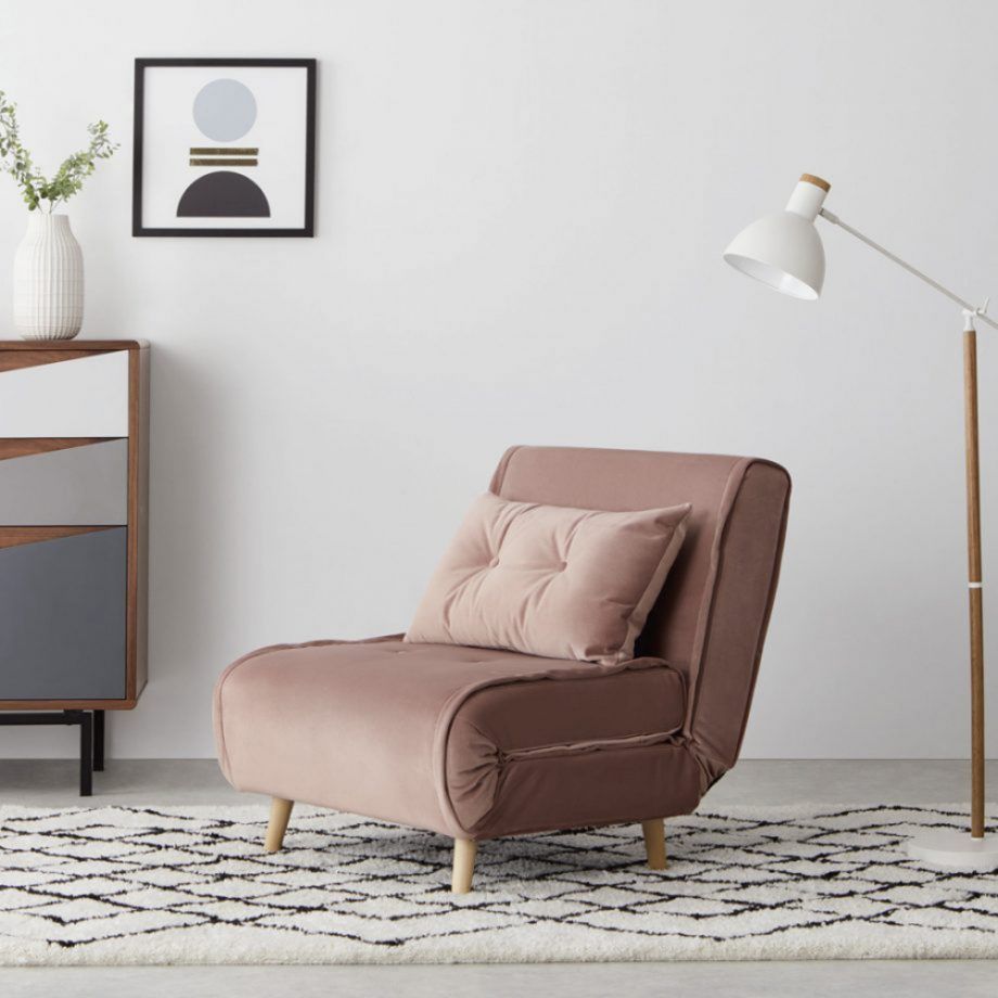 Stylish and elegant single sofa bed