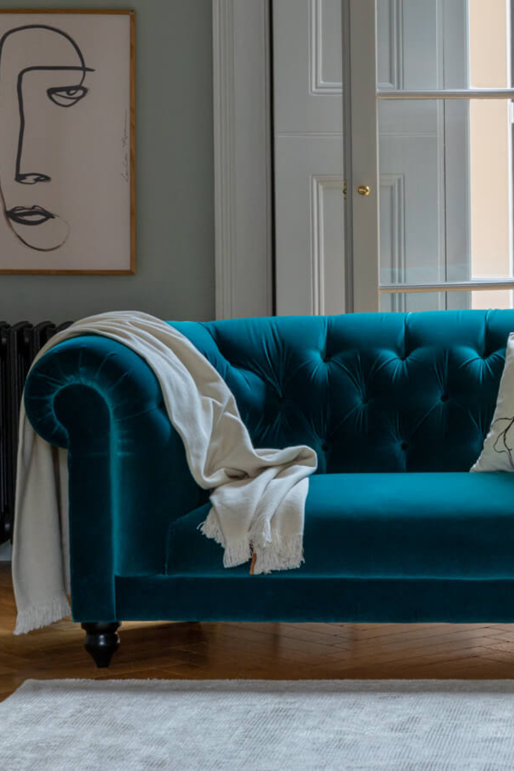 How sofa blue is best among a variety of
  colors