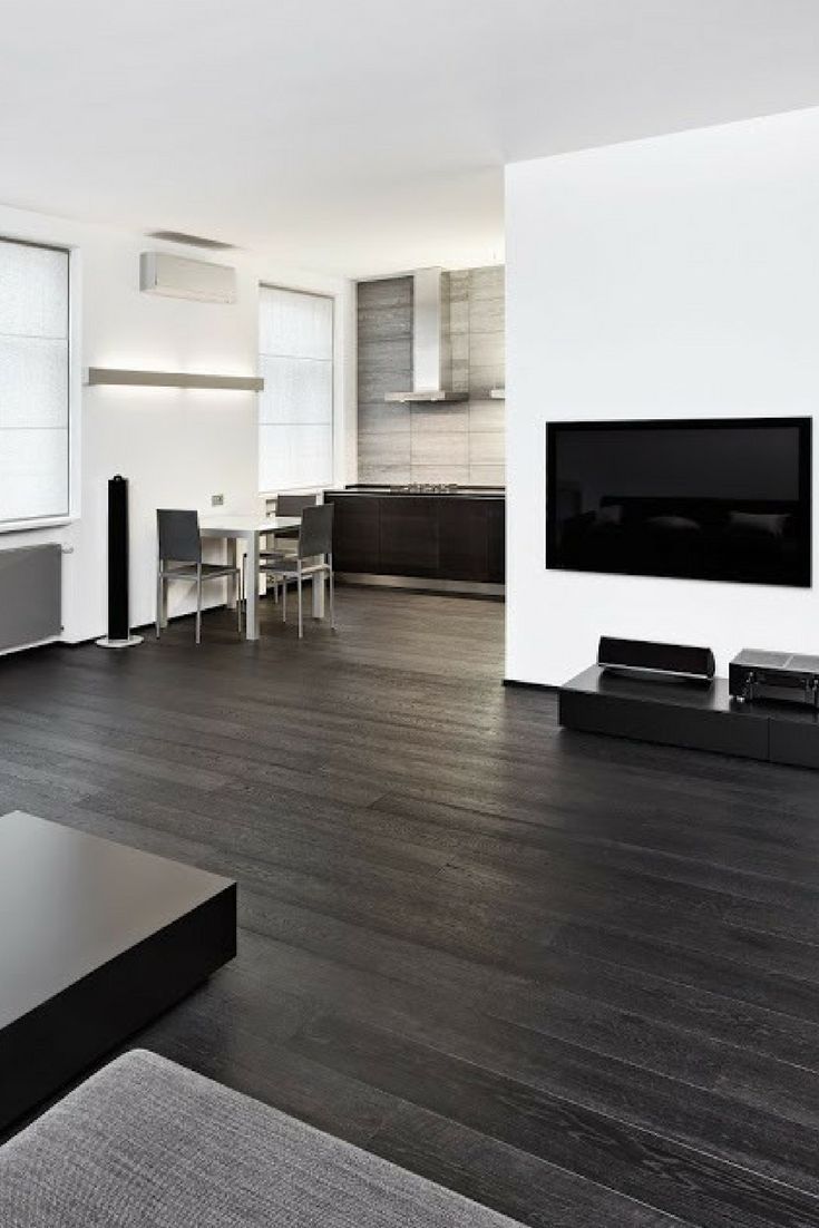 How can you make the most of black
  hardwood flooring?