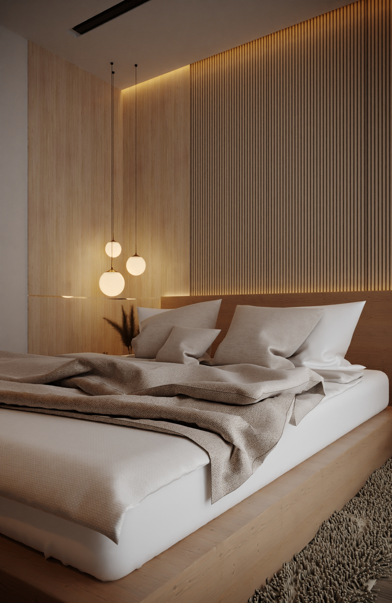 Elegant Japanese Bedroom Set for a
Tranquil Retreat