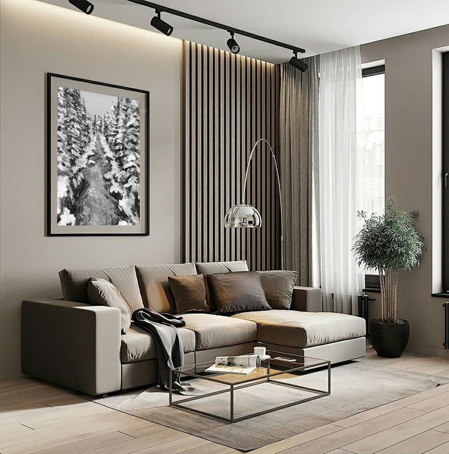 Hire a designer to design and decorate
  your living room interior design