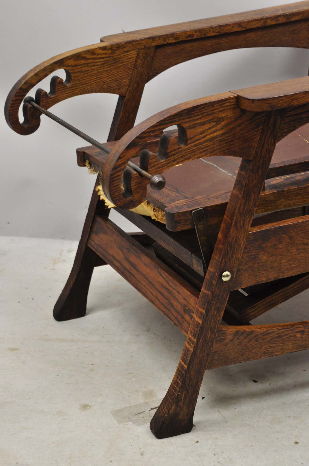 Morris chairs- an authentic antique
  furniture