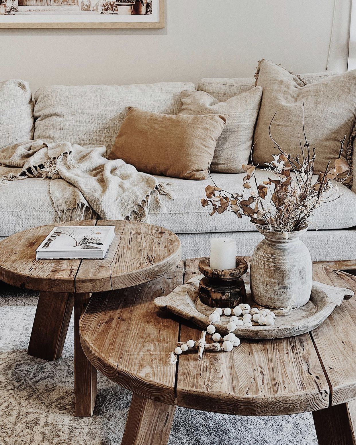 Know about the rustic living room
  furniture