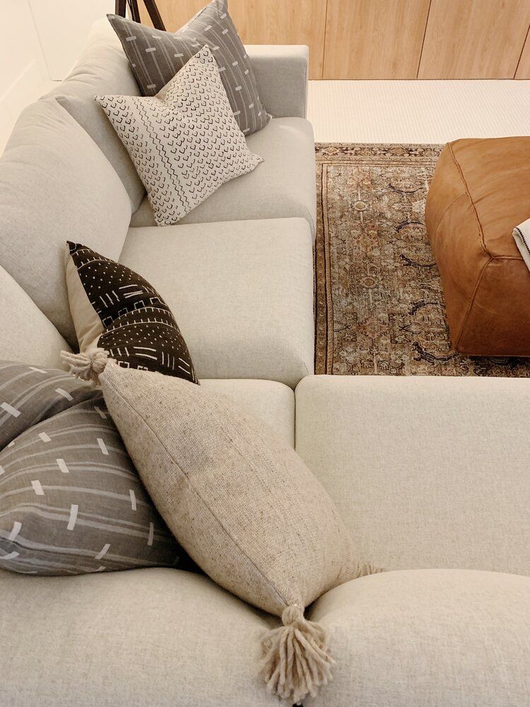 A small sectional sofa is adorable home
furniture for your living room