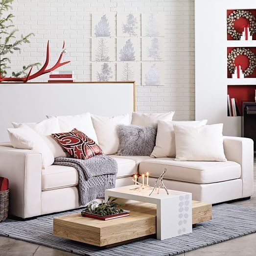 Wide range of variety of a small
sectional sofa