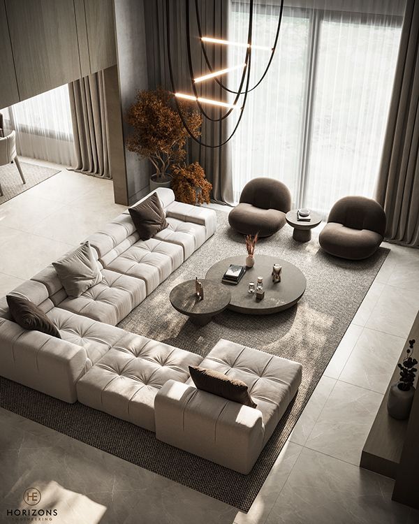 A microfiber sectional sofa is a
  beautiful sofa for living room decor