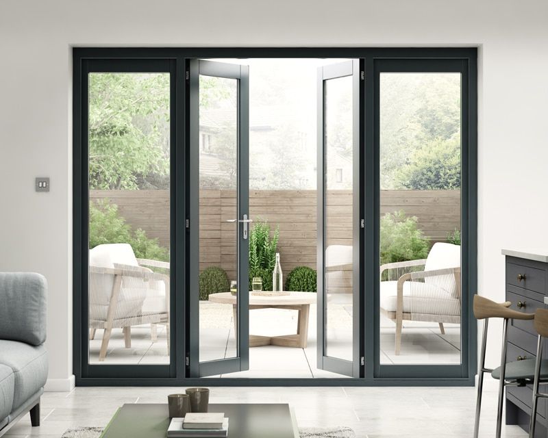 Modern patio doors