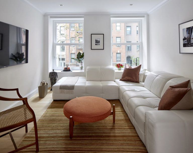 How to keep your white leather sofa clean