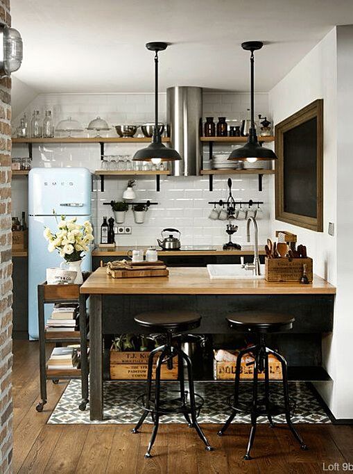 Manage the big materials in the small
  kitchens