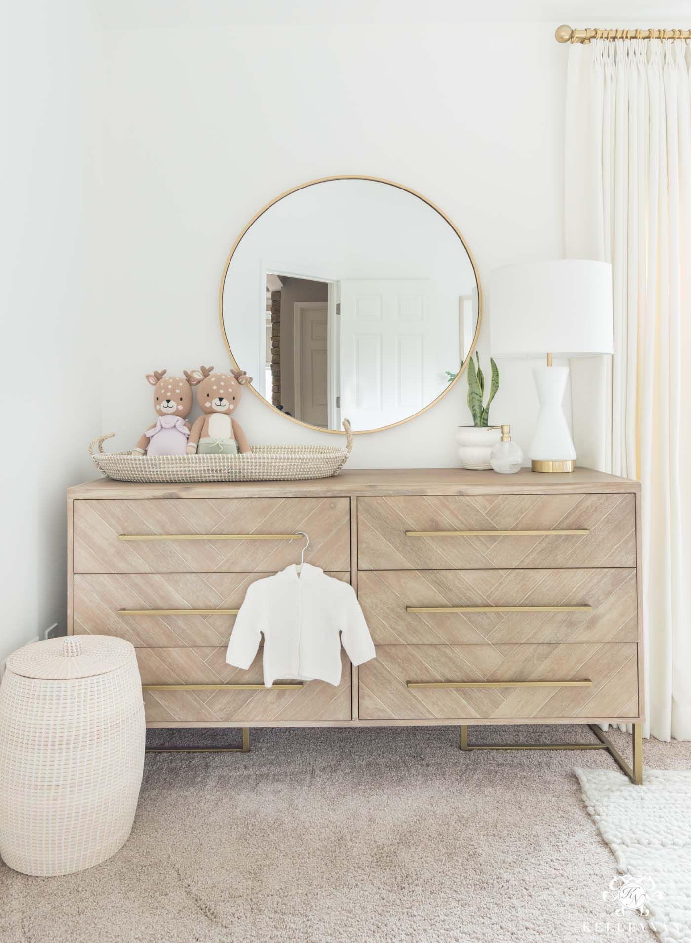 Complete your baby room look with baby
  dresser