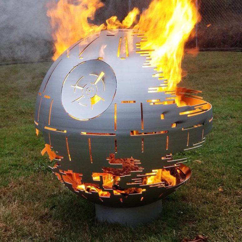 Death Star Fire Pit