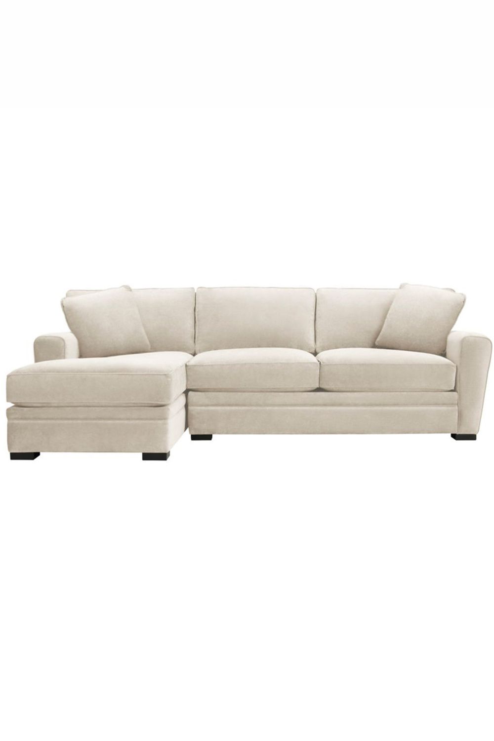 A microfiber sectional sofa is a
beautiful sofa for living room decor
