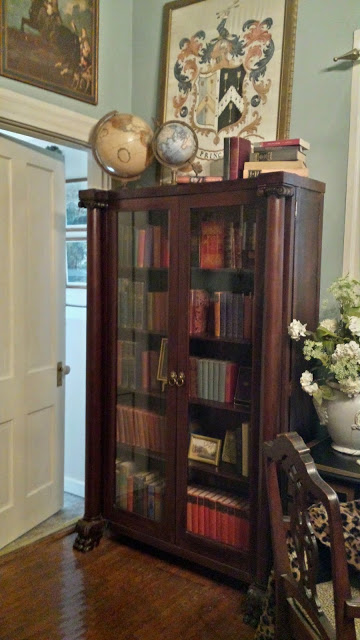 Exciting antique bookcase